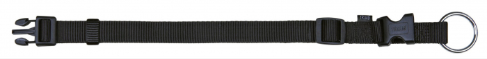 Zgarda Chinga Clasic Reglabil 35-55 cm 20 mm Negru-DELISTAT