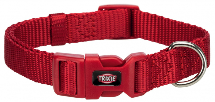 Zgarda Premium XXS-XS 15-25 cm 10 mm Rosu